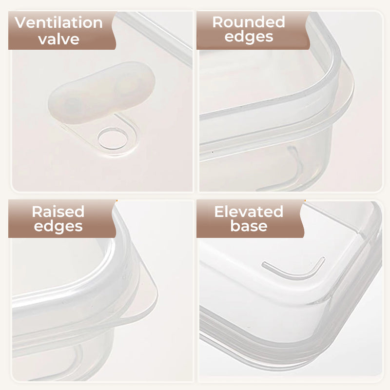 💥Reusable food container with compartments