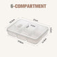 💥Reusable food container with compartments