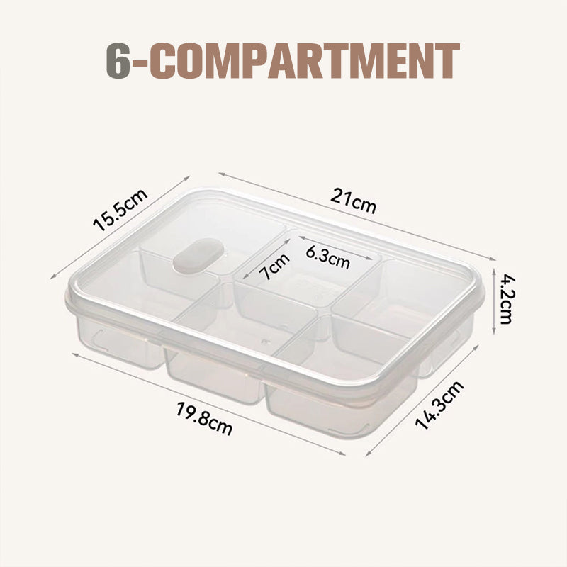 💥Reusable food container with compartments