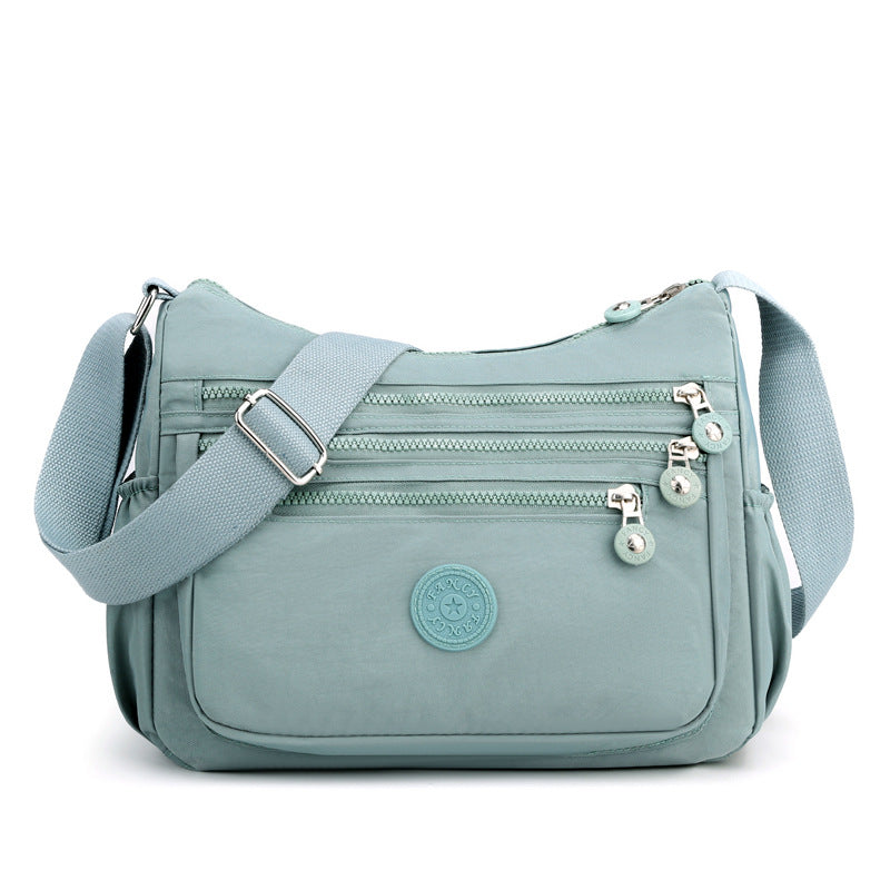 ⏰LAST DAY SALE 65% OFF！🎒 Multi-Pocket Campus Nylon Crossbody Bag