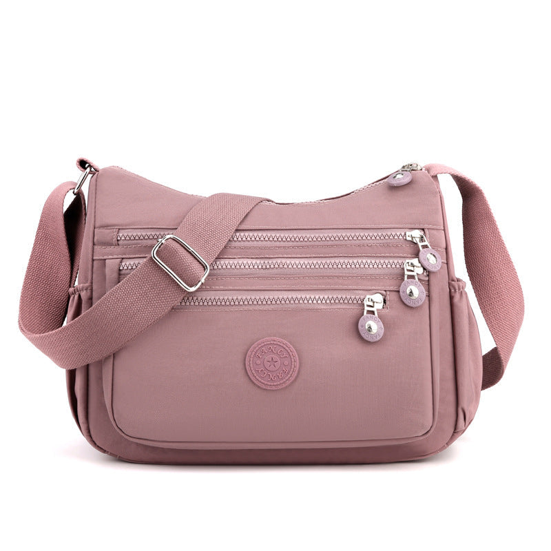 ⏰LAST DAY SALE 65% OFF！🎒 Multi-Pocket Campus Nylon Crossbody Bag
