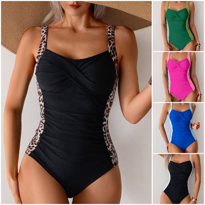 🩱 Halter Slim One-Piece Swimsuit 🌴 | Perfect shape retention on the beach
