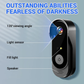 Wireless doorbell camera: 1080P, 170° angle, 4.3-inch screen, IPX65 outdoor waterproof, night vision