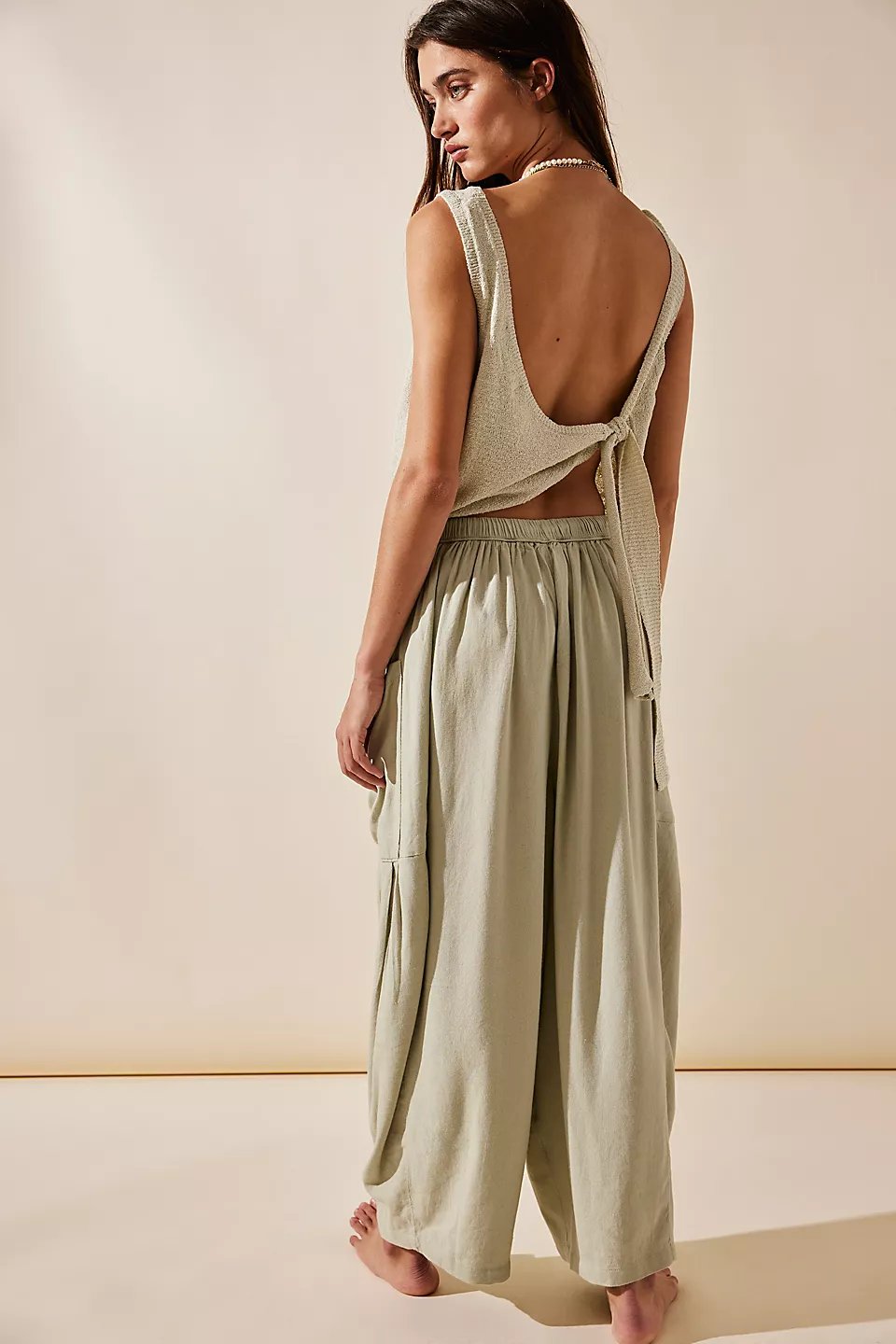 🔥LAST DAY SALE 49% OFF👖Women's Linen Casual Wide Leg Pants