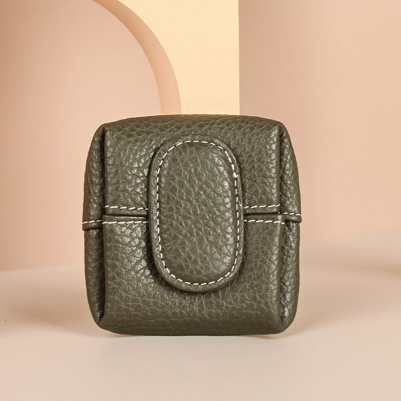 👛Cute Portable✨ Various Colours 🎨Solid Color Mini Coin Purse