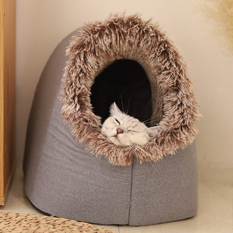💥Hot sale 🐾OFFWinter Warm Pet Cave Bed