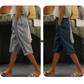 Women's Summer Capri Pants with Lace Cutout Detail
