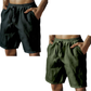 （S-3XL）🌿Men's Elastic Drawstring Solid Cotton Linen Shorts