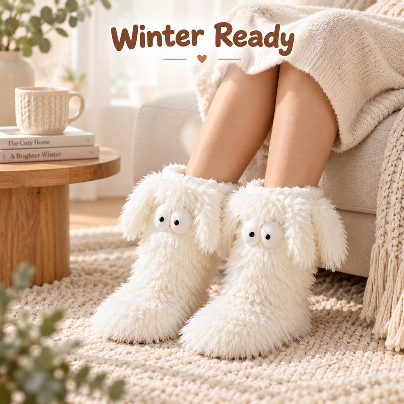 📢🔥LAST DAY BUY 1 GET 1 FREE⚡⏰Women's Winter Cozy Non-Slip Home Socks