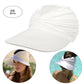 Summer Solid Color Sun Hat – Soft, Wide Brim & Elastic Fit