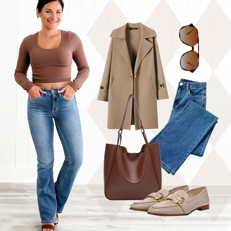 🌊Summer specials🌊Holy Grail Tummy Control Bootcut Jeans👖