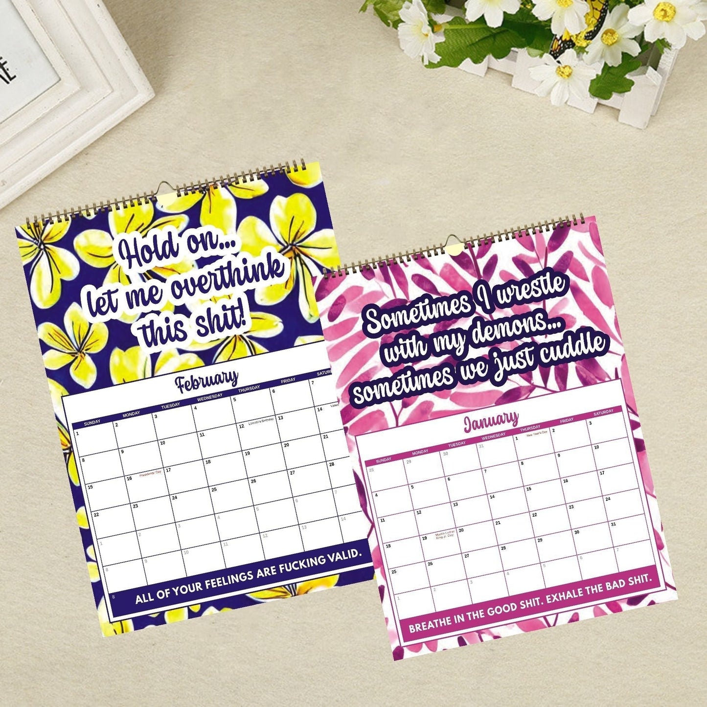 2026 Sweary Mental Health Calendar