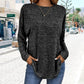🎁Casual Long-Sleeve Top – Soft Knit, Loose Fit & Versatile Style for All Body Types 🌸🧥