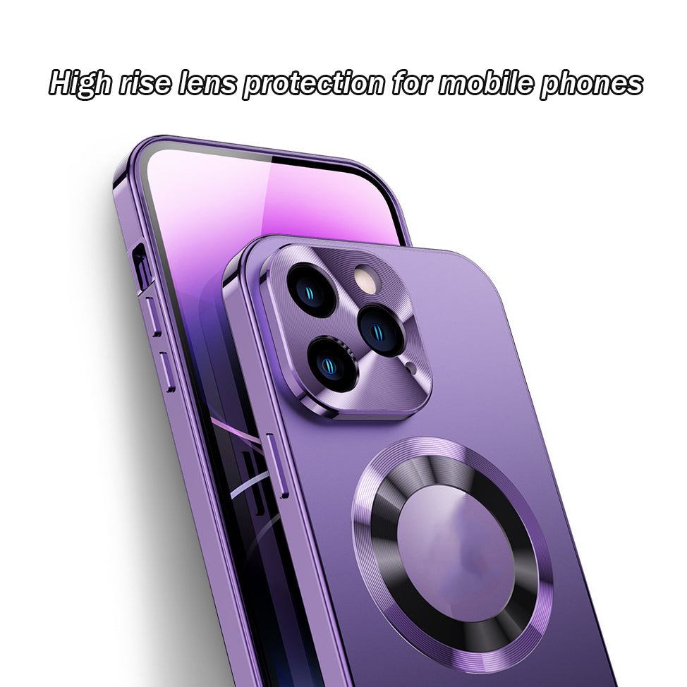 Double-sided Electroplated Glass Magnetic Phone Case