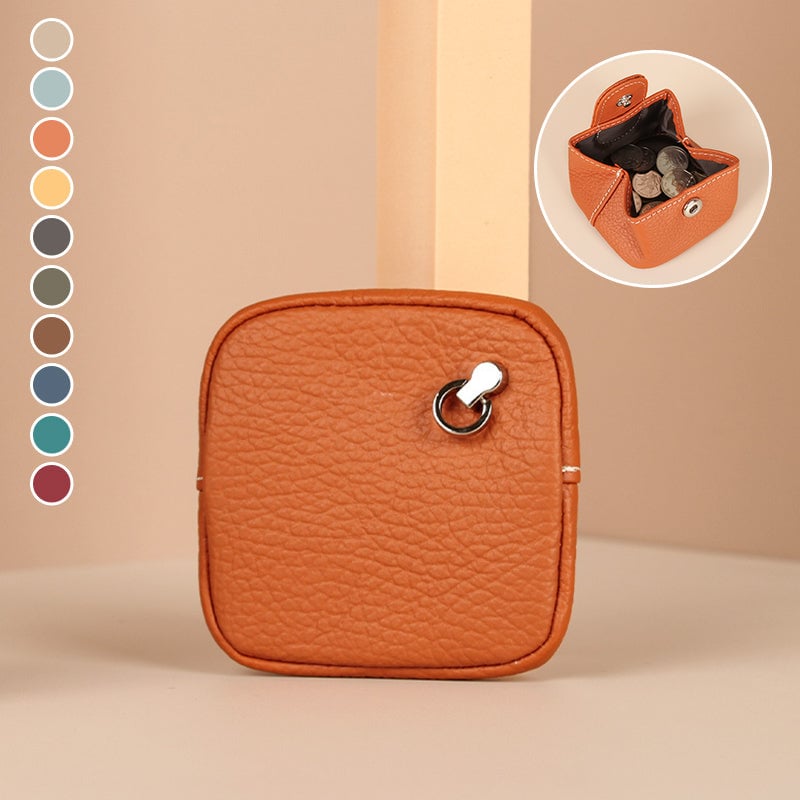 👛Cute Portable✨ Various Colours 🎨Solid Color Mini Coin Purse