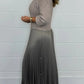 🌸LAST DAY SALE: ONLY ￡24.99!!✨ Effortless Elegance | Women's Pleated Round-Neck Maxi Dress 🌟