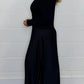 🌸LAST DAY SALE: ONLY ￡24.99!!✨ Effortless Elegance | Women's Pleated Round-Neck Maxi Dress 🌟