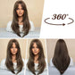 💕Layered bangs long wig