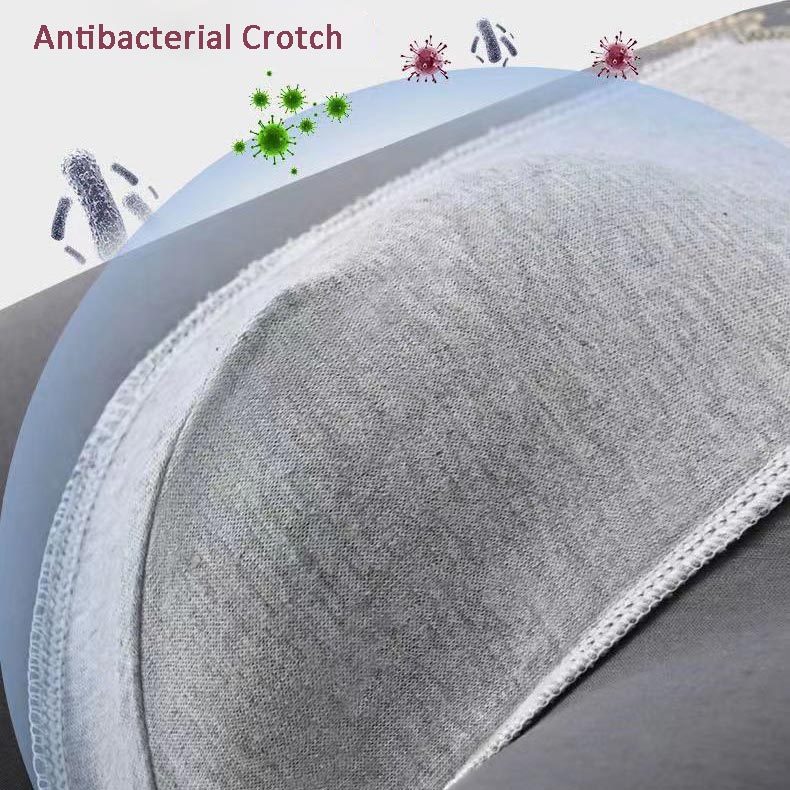 Nice Gift for Him! Men’s Cotton Plus Size Graphene Antibacterial Crotch Briefs