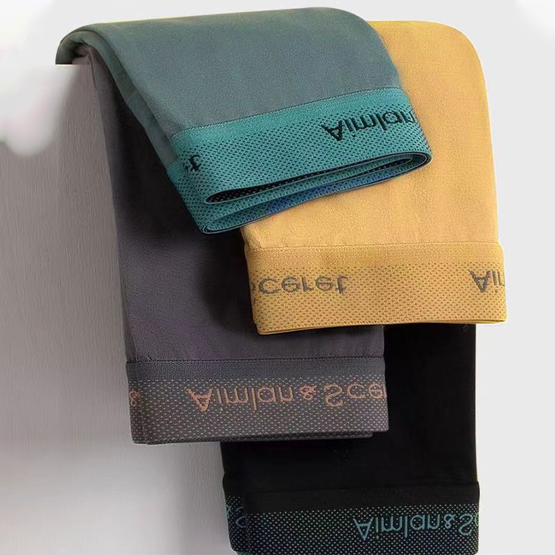 Nice Gift for Him! Men’s Cotton Plus Size Graphene Antibacterial Crotch Briefs