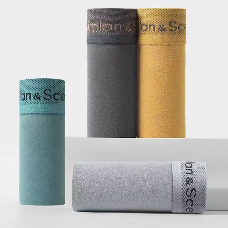 Nice Gift for Him! Men’s Cotton Plus Size Graphene Antibacterial Crotch Briefs