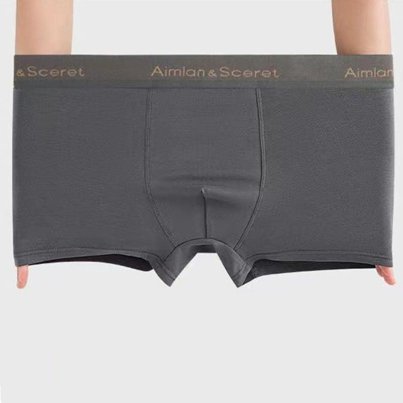 Nice Gift for Him! Men’s Cotton Plus Size Graphene Antibacterial Crotch Briefs