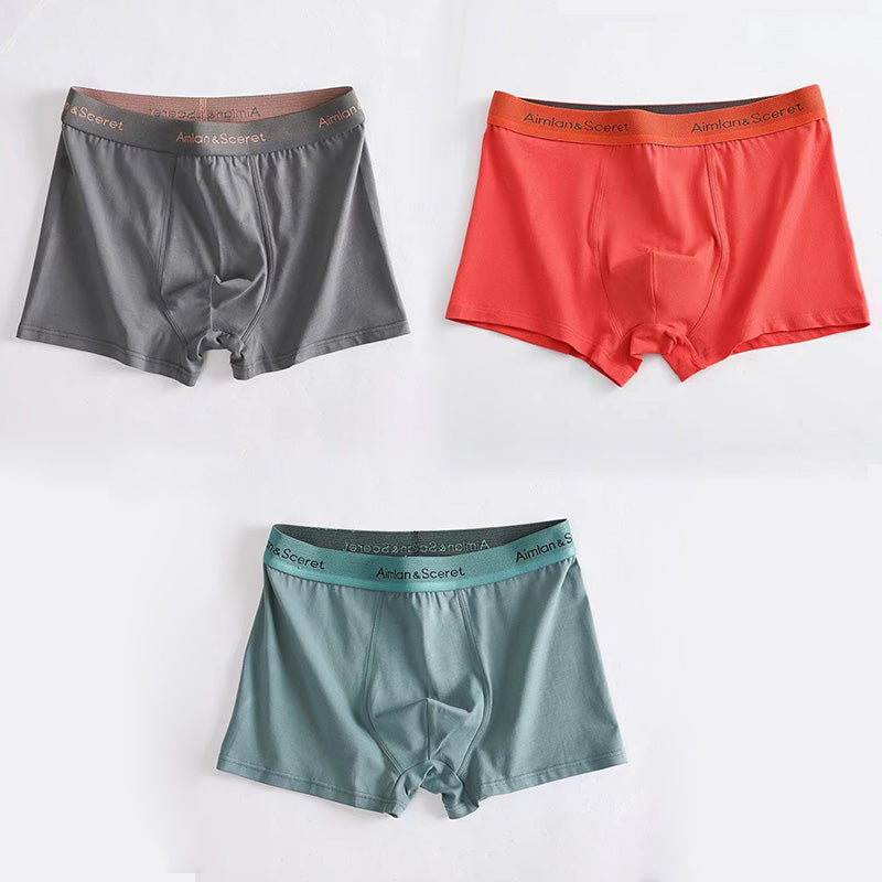 Nice Gift for Him! Men’s Cotton Plus Size Graphene Antibacterial Crotch Briefs