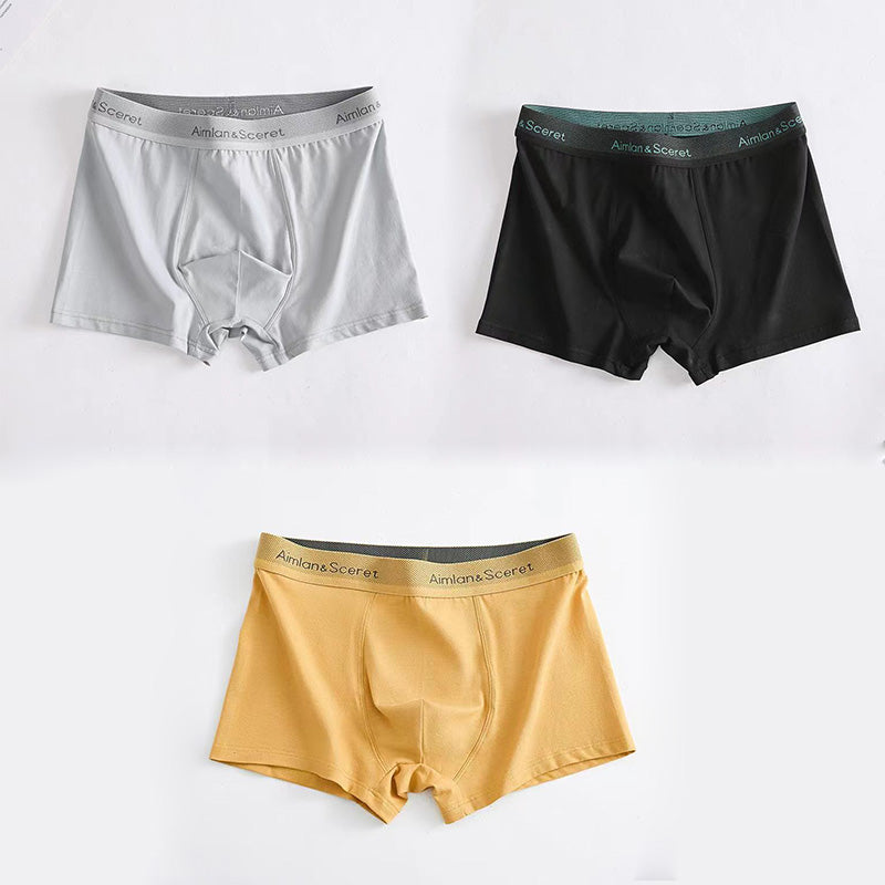 Nice Gift for Him! Men’s Cotton Plus Size Graphene Antibacterial Crotch Briefs