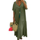 👗 50% OFF NOW! ✨ Women's Casual Long Dress – V-Neck, Loose & Flowy – Breathable fabric, relaxed fit & perfect for summer days or beach cover-ups 🌾
