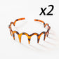 U-Shape Fashion Tooth Hair Comb Headband