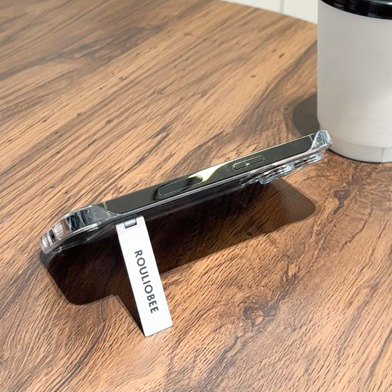 💥Limited time 50% off🔥Transparent Frameless Phone Case with Stand for iPhone