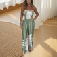 💕HOT SALE 50% OFF💕Women’s Sexy Summer Print Loose Fit Strapless Jumpsuit
