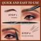 (🔥 Buy 1, Get 1 Free ) 2-in-1 Waterproof Long Lasting 4-End Natural Eyebrow Pencil