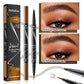 (🔥 Buy 1, Get 1 Free ) 2-in-1 Waterproof Long Lasting 4-End Natural Eyebrow Pencil