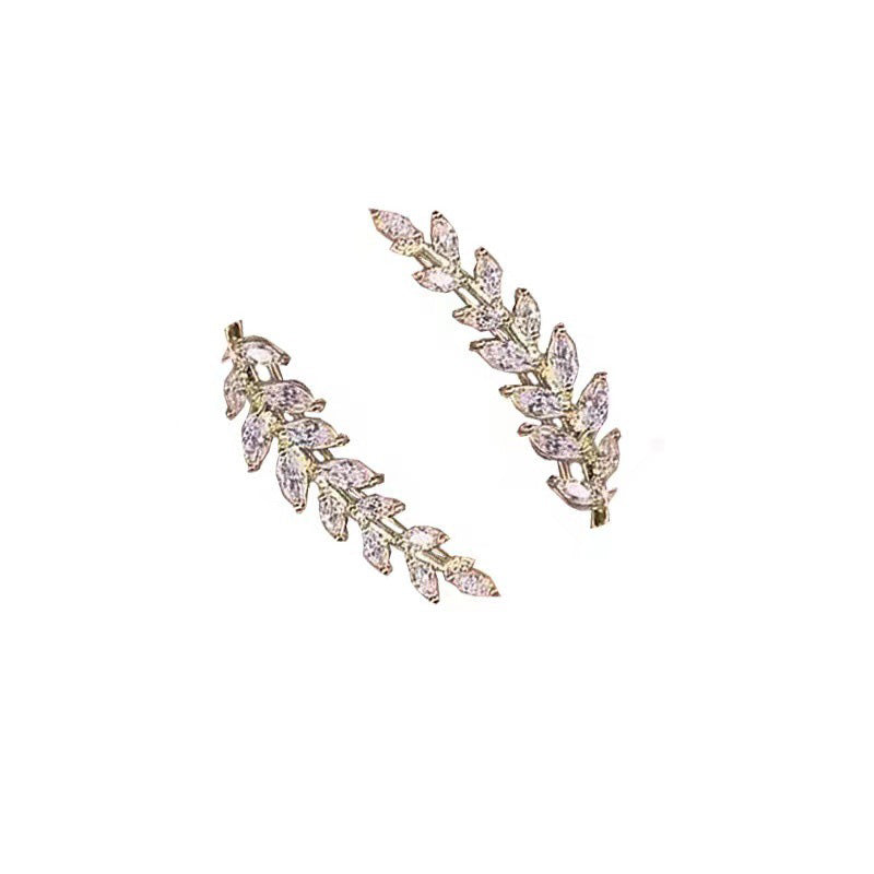 [ideal gift] Elegant Leaf Stud Earrings