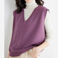 🍁Hot Sale 60% off🍁Women's Ultra-Soft V-Neck Knit Vest