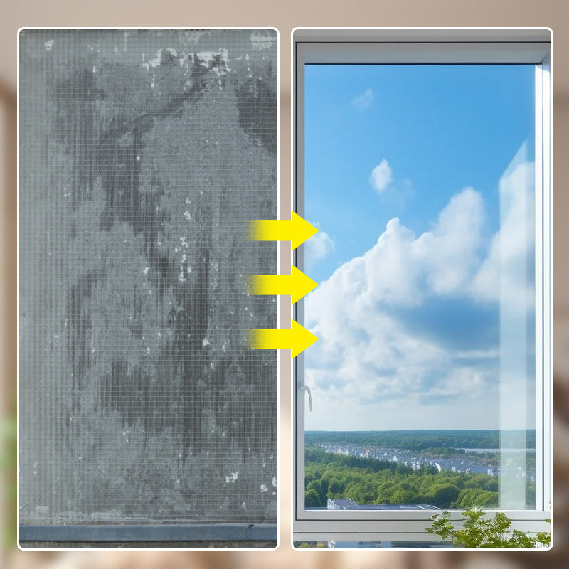 🔥Limited Time 50% OFF🔥Household Multipurpose Window Cleaner Tool with Pole & Sponge