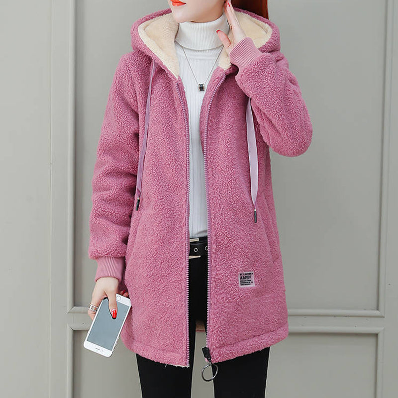 🎁LAST DAY 49% OFF🔥Women's Winter Warm Thick Faux Lamb Wool Coat 💥 FREE SHIPPING