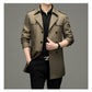 ❄️Free shipping❄️ Men's Double Breasted Trench Coat