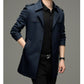 ❄️Free shipping❄️ Men's Double Breasted Trench Coat