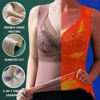 ⚡2-in-1 Built-in Bra Thermal Underwear
