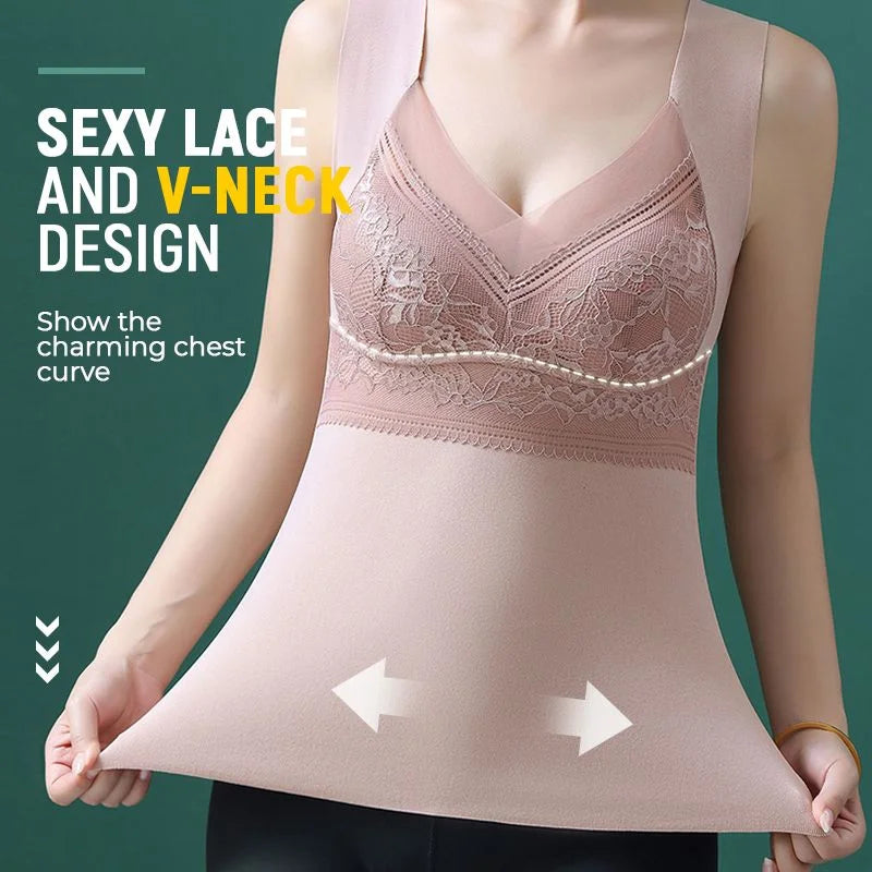 ⚡2-in-1 Built-in Bra Thermal Underwear