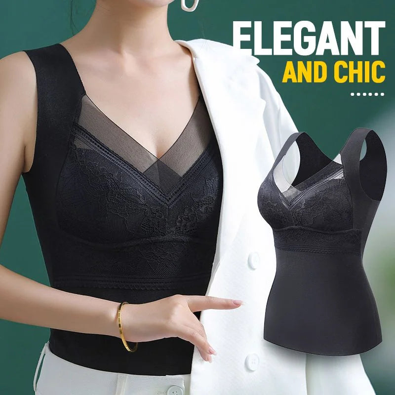 ⚡2-in-1 Built-in Bra Thermal Underwear