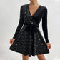🎅Christmas 50% off sale💥Women’s Sequin A-Line Mini Dress