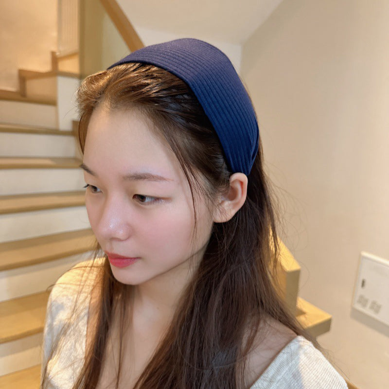 Women's Fashionable and Versatile Wide-Brimmed Headband