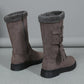 ⚡Black Friday Flash Deal! 👢Women's Warm Mid-Calf Boots with Side Zipper 🔥Direct 50% Off, King of Cost Performance!This Deal is Epic!