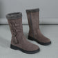 ⚡Black Friday Flash Deal! 👢Women's Warm Mid-Calf Boots with Side Zipper 🔥Direct 50% Off, King of Cost Performance!This Deal is Epic!