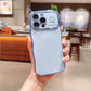 Cute Wave Shape with Love Heart Raised Camera Protection Phone Case