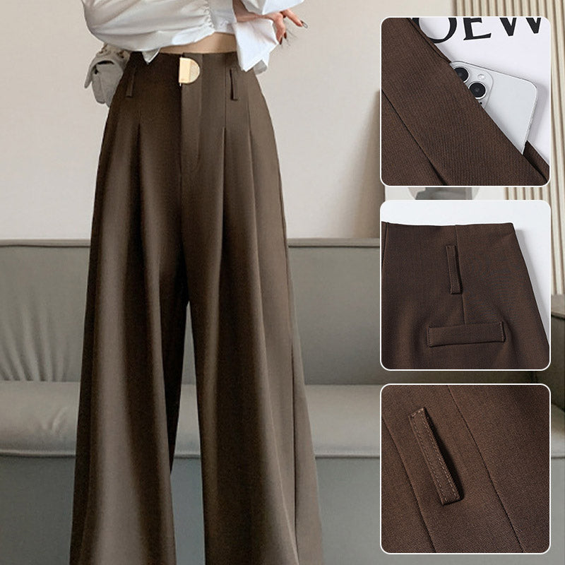 ✨Dressing trousers with a high waist and wide leg for women🌈