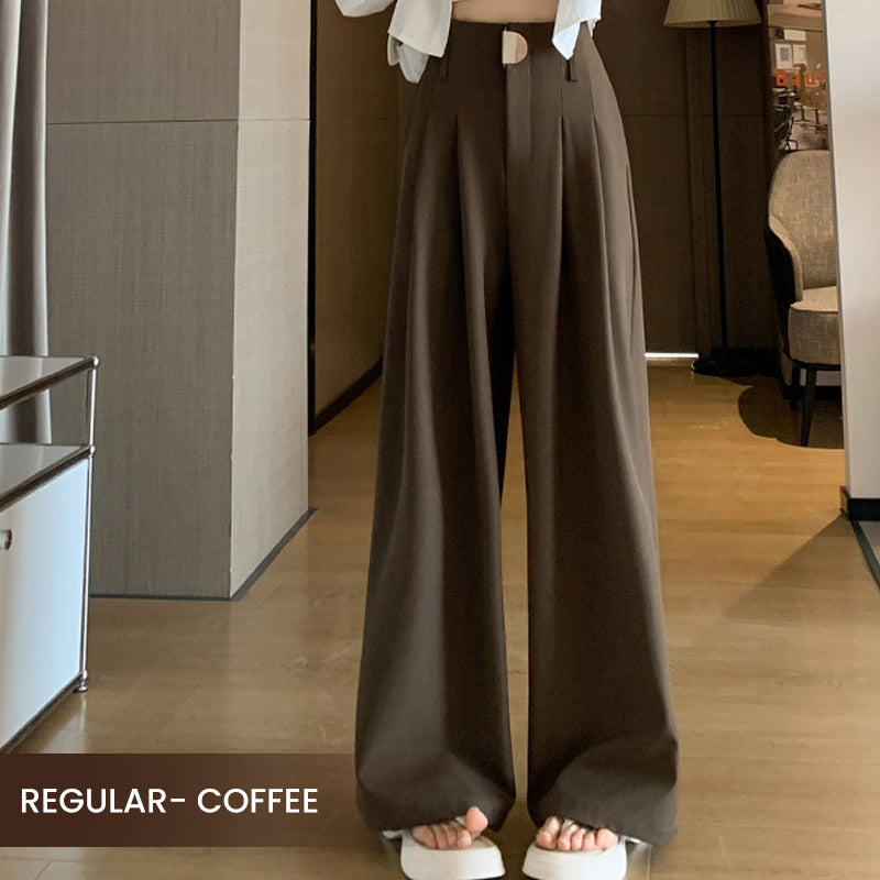 ✨Dressing trousers with a high waist and wide leg for women🌈